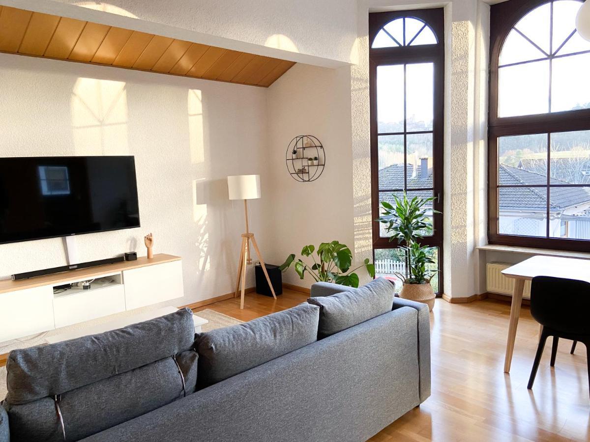 Ferienwohnung Burgpanorama Dahn Ngoại thất bức ảnh