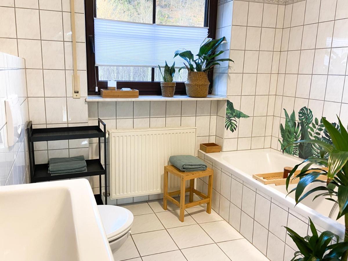 Ferienwohnung Burgpanorama Dahn Ngoại thất bức ảnh