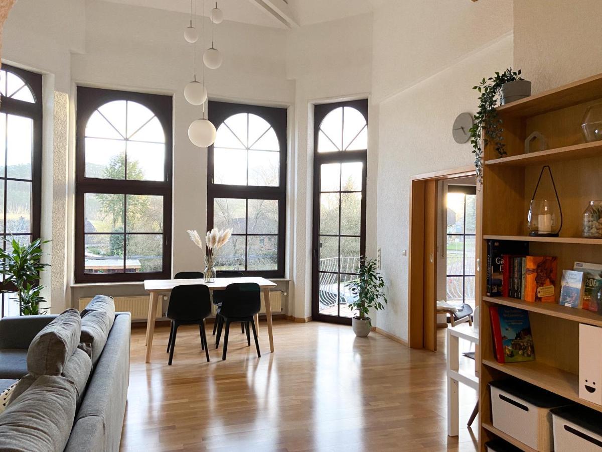 Ferienwohnung Burgpanorama Dahn Ngoại thất bức ảnh